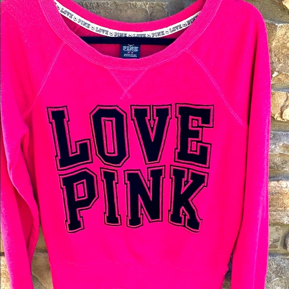 Victoria Secret PINK 🌺 Sweatshirt Sz M - Picture 5 of 5